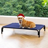 DOPEDIO elevated dog bed frame offers stable outdoor lounging.