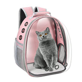 Dorphy Space Capsule Window carrier lets your cat see surroundings, reducing travel stress.