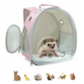 Dotala small pet carrier backpack with space capsule window enhances pet visibility during travel