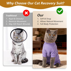Dotoner cat recovery suit fabric is breathable and comfortable for daily wear