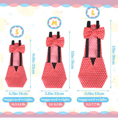 DoubleFill pink dot chicken diaper comfortable and gentle on skin
