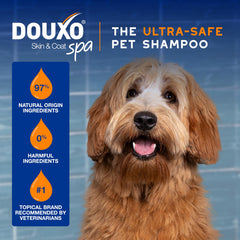 DOUXO Vet-recommended skin care line supports safe, comfy grooming routines.
