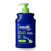 DOUXO Skin & Coat SPA bottle demonstrating gentle puppy cleansing