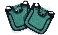 DOWN UNDER OUTDOORS teal shoulder-cover saddle helps shield feathers from damage