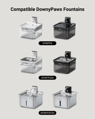 DownyPaws DPWFP6 pre-filter sponge pack highlighting easy maintenance