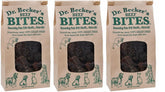 Dr. Becker's Original Beef Bites packaging showing ingredients and trust factors.