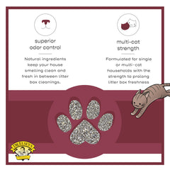 Dr. Elsey's Precious Cat Classic odor-control relies on natural ingredients, no perfumes.