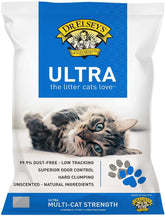 Dr. Elsey's Ultra Unscented 40lb bag shows packaging and odor control.