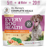 Dr. Harvey's Every Dog Health bag front showing real ingredients you can see.