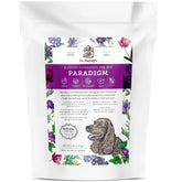 Dr. Harvey's Paradigm Green Base Mix ingredients: grain-free, nutrient-dense base for dog meals.