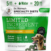 Dr. Harvey's Specialty Diet turkey recipe 5lb bag for sensitive dogs