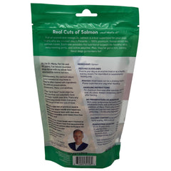 Dr. Marty Joey's Favorite Salmon Dog Treat serving idea, ideal for training rewards.