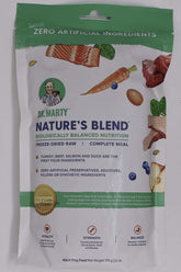 Dr. Marty Nature's Blend bag open and pour-ready for quick, mess-free feeding