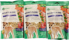 Dr. Marty Nature's Blend small-breed freeze-dried raw dog food in 18 oz packaging, convenient 3-pack.