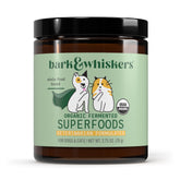 Dr. Mercola Bark & Whiskers cheddar-flavored powder toping meals for pets