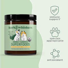 Dr. Mercola Bark & Whiskers fermentation process imagery