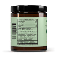 Dr. Mercola Bark & Whiskers organic fermented superfoods packaging and scoop
