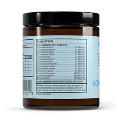 Dr Mercola Bark Whiskers packaging shows strains and 58 billion bacteria per serving