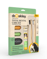 Dr. Oakley enzymatic toothpaste with mint flavor freshens breath