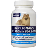 Dr Oscar HMR Lignans Melatonin dog chew for cortisol balance