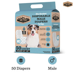 Dr Pol Dog Wrap wetness indicator signals when to change the diaper