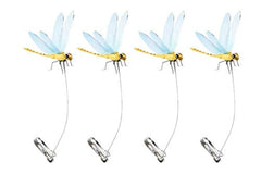 Dragonfly Wingman clip-on protector for deer deters visitors with a lifelike dragonfly illusion