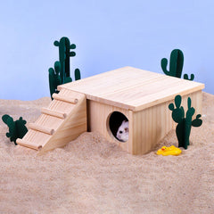 Close-up of DR.DUDU hamster bath sand texture reveals natural grains for safe dust baths.