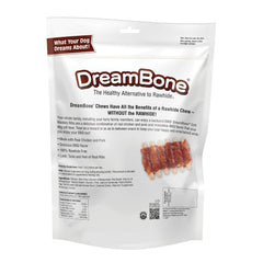 DreamBone real chicken and pork chew slice highlighting savory center for rewards.