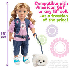 Dress Along Dolly doll vest adds layered look for imaginative adventures.