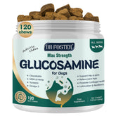 DRFOSTER dog glucosamine bottle for joint support and flexible movement