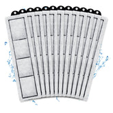 Driamor 12-pack RF-S cartridges front view for desktop aquariums, promising clearer water