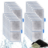Driamor 24-pack filter cartridge for EF-S compatibility promotes clear water for betta tanks.