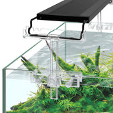 Driamor aquarium light riser adjustable bracket for balanced illumination and height control.