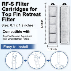 Driamor RF-S cartridge set close-up showing four-stage filtration components