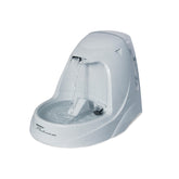 Drinkwell Platinum front view fountain encourages hydration for pets of all sizes.