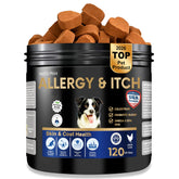 DRMOIS dog allergy chews paw-licking focus for skin comfort