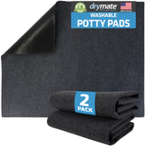 Drymate 2-pack dog pee pads in 29x36 inches for home housebreaking use