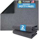 Drymate pee pad top view for dog potty training and reuse.