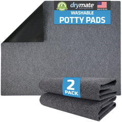 Drymate pee pad top view for dog potty training and reuse.