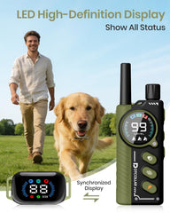 DTCollar adjustable no-install strap fits small to large dogs securely.