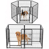 DUMOS dog playpen indoor frame for safe indoor play