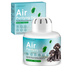 DUNKHADEN Pet Odor Absorber Gel close-up showing texture and subtle fragrance.