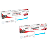 DURVALIS apple-flavored horse paste syringe for easier dosing and parasite control.