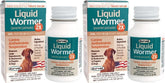 Durvet 2X Liquid Wormer bottle 2oz for dogsβeasy dosing and palatability.