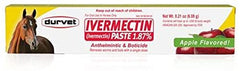 Durvet Ivermectin Paste horse wormer tube for easy dosing.