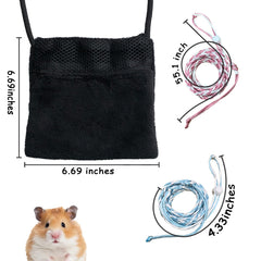 DVDKOLA hamster leash offers 55.1 inches reach for safe exploration