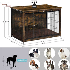 DWANTON crate adjustable feet keep the unit stable on uneven floors.