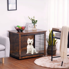 Dwanton crate with cushion showing cozy resting space for pets