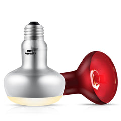 DXOPHIEX UVA reptile heat lamp provides essential UVA rays for healthy appetite and growth.