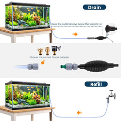 DXOVEEN four faucet adapters ensure compatibility with most taps